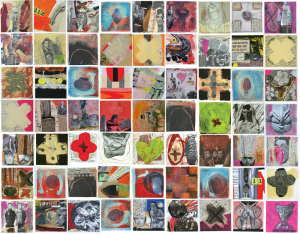 Susan McCaslin - Proposed Public Art Quilt of 3" x 3" Collages